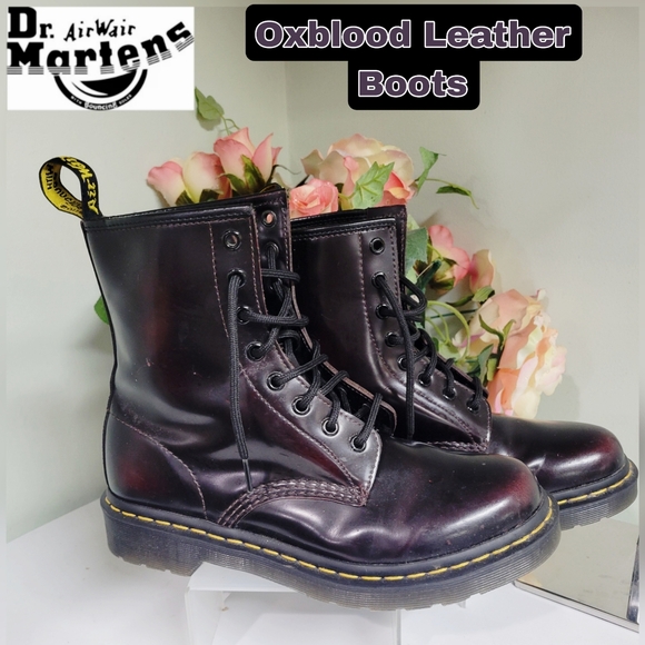 Dr. Martens Shoes - Sale DOC MARTENS DR GENUINE LEATHER OXBLOOD LIKE NEW SIZE 39 8 US